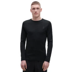 On Running On Merino Long-T Shirt Met Lange Mouwen - Zwart