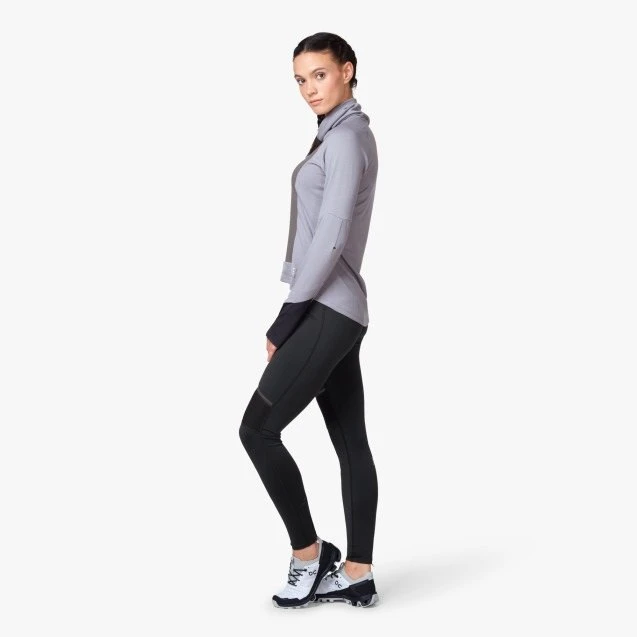 On Running On Weather Shirt Women - Fossil & Rock 4 On Running On Weather Shirt Women - Fossil & Rock - Afbeelding 2