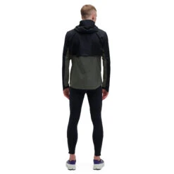 On Running On Weather Jacket Hardloopjack - Black & Shadow -On Running Winkel all weather black shadow 1 1415804