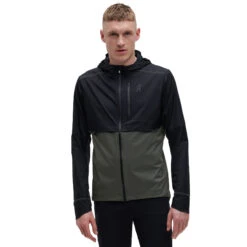 On Running On Weather Jacket Hardloopjack - Black & Shadow