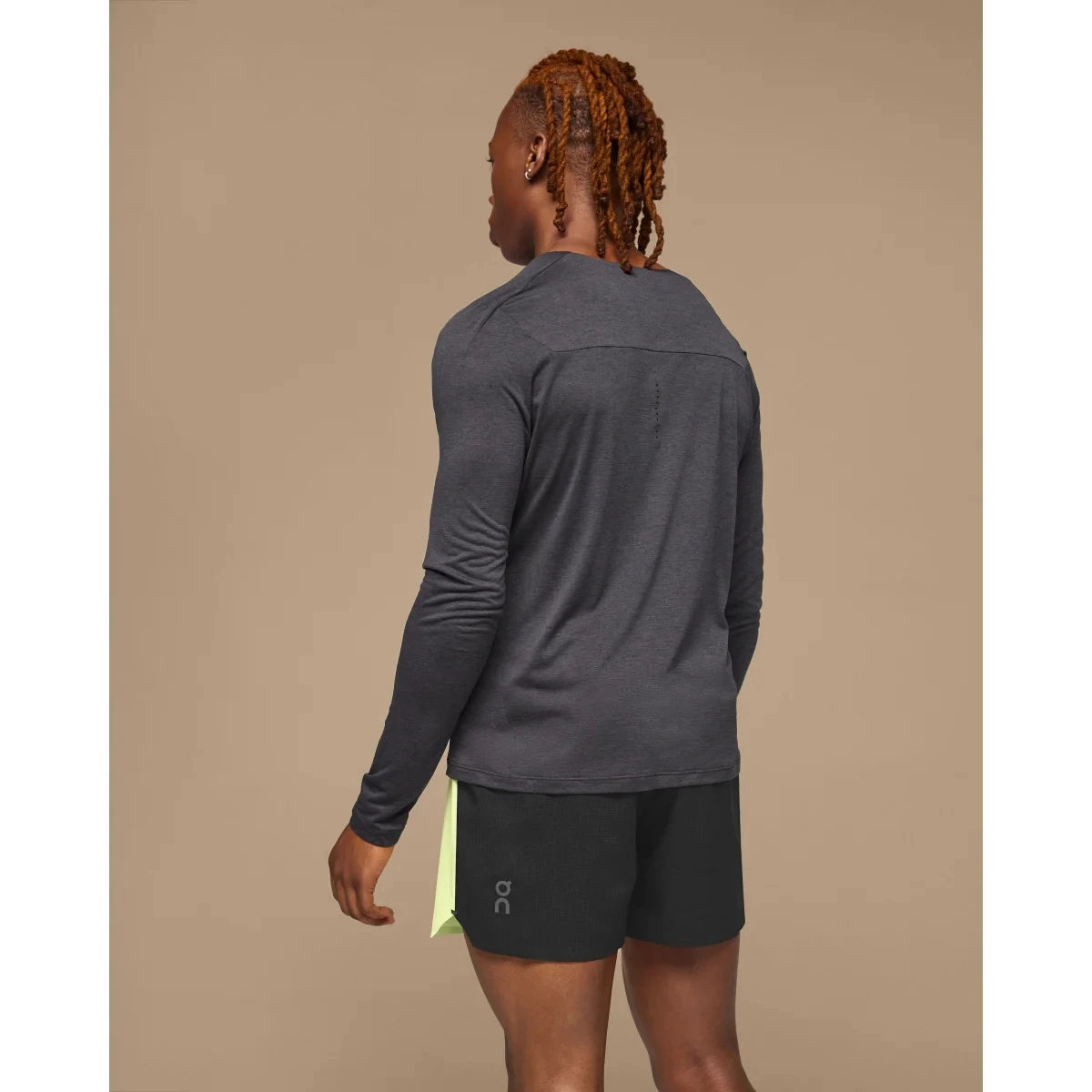 On Running On 5 Inch Lightweight Shorts Heren Hardloopshort - Hay & Black 7 On Running On 5 Inch Lightweight Shorts Heren Hardloopshort - Hay & Black - Afbeelding 5