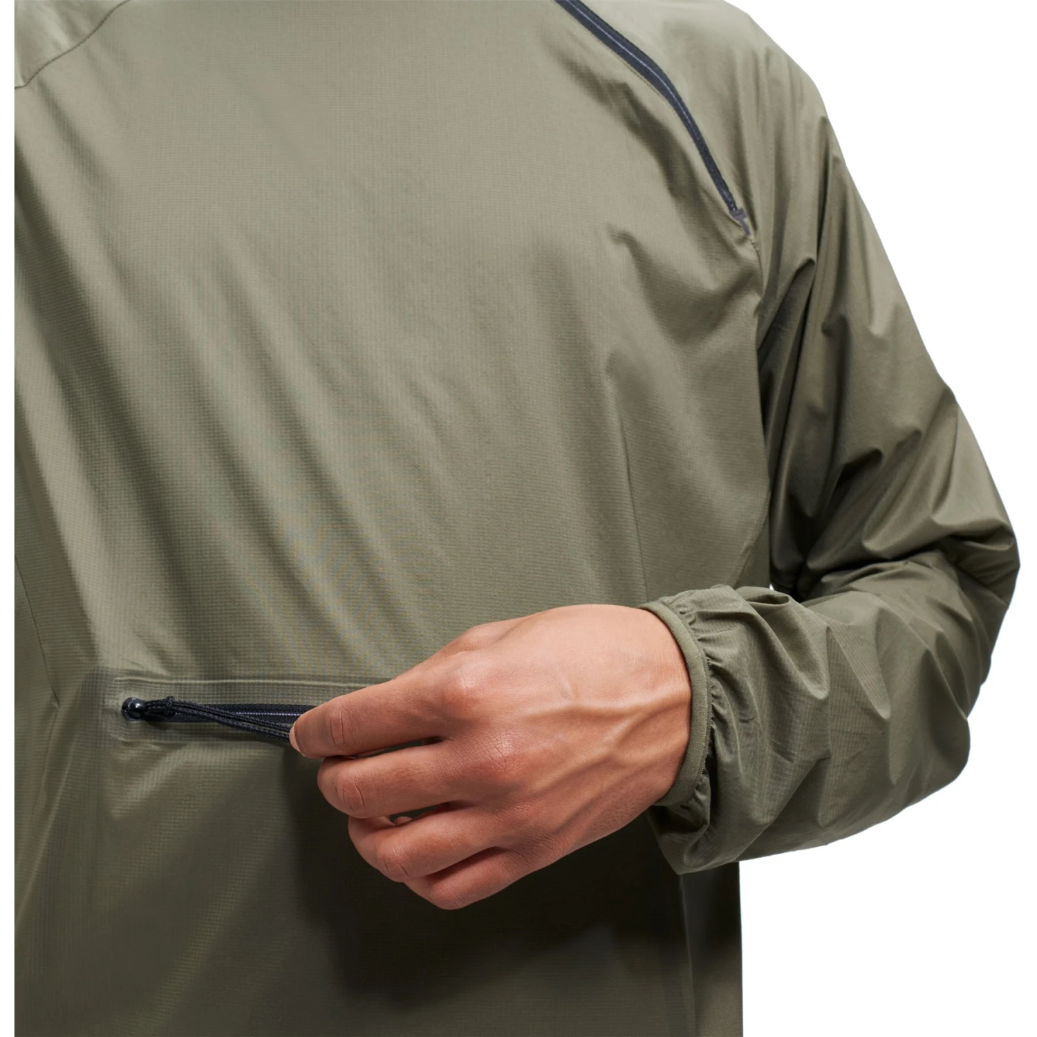 On Running On Active Jacket - Olive 8 On Running On Active Jacket - Olive - Afbeelding 6