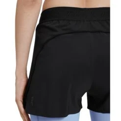 On Running On Active Shorts Dames - Black & Stratosphere -On Running Winkel on active shorts women black stratosphere 6 1443258
