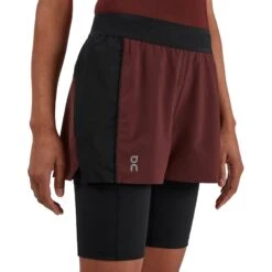 On Running On Active Shorts Dames - Mulberry & Black 15 On Running On Active Shorts Dames - Mulberry & Black -On Running Winkel on active shorts women mulberry black 4 1046322