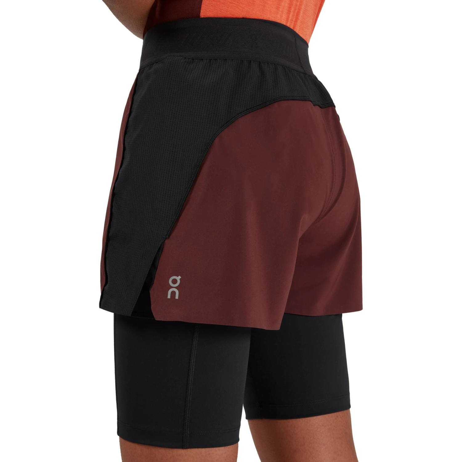 On Running On Active Shorts Dames - Mulberry & Black 7 On Running On Active Shorts Dames - Mulberry & Black - Afbeelding 5