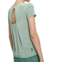 On Running On Active-T Breathe Dames T-Shirt - Moss -On Running Winkel on active t breathe women t shirt moss 4 1425254