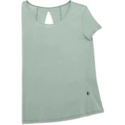 On Running On Active-T Breathe Dames T-Shirt - Moss -On Running Winkel on active t breathe women t shirt moss 7 1425257