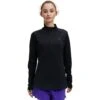 On Running On Climate Dames Shirt Met Lange Mouwen - Black -On Running Winkel on climate shirt women black 2 1149954