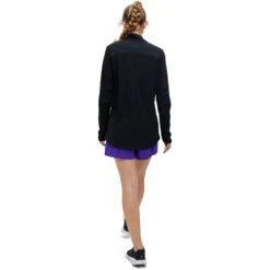 On Running On Climate Dames Shirt Met Lange Mouwen - Black -On Running Winkel on climate shirt women black 4 1149956