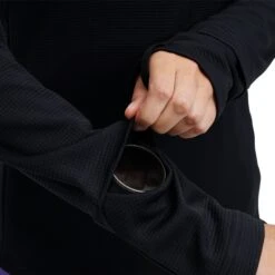 On Running On Climate Dames Shirt Met Lange Mouwen - Black -On Running Winkel on climate shirt women black 9 1149962