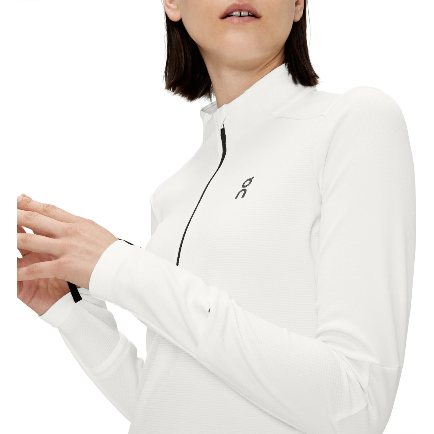 On Running On Climate Dames Shirt Met Lange Mouwen - Undyed-White 10 On Running On Climate Dames Shirt Met Lange Mouwen - Undyed-White - Afbeelding 8