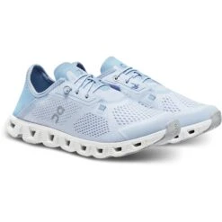 On Running On Cloud 5 Coast Dames Sneakers - Heather & Chambray
