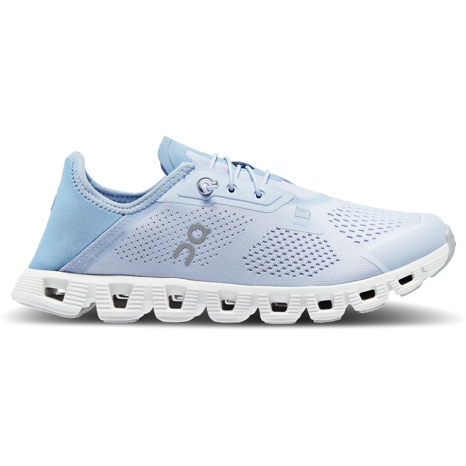 On Running On Cloud 5 Coast Dames Sneakers - Heather & Chambray 4 On Running On Cloud 5 Coast Dames Sneakers - Heather & Chambray - Afbeelding 2
