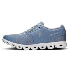 On Running On Cloud 5 Schoenen - Chambray & White -On Running Winkel on cloud 5 men shoe chambray white 5 1531355