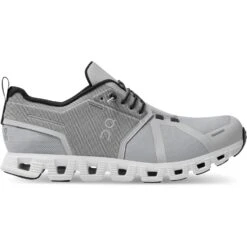 On Running On Cloud 5 Waterproof Damesschoenen - Glacier & White