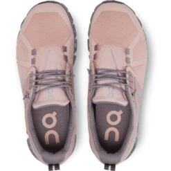 On Running On Cloud 5 Waterproof Damesschoenen - Rose & Fossil -On Running Winkel on cloud 5 waterproof women shoe rose fossil 2 1387707