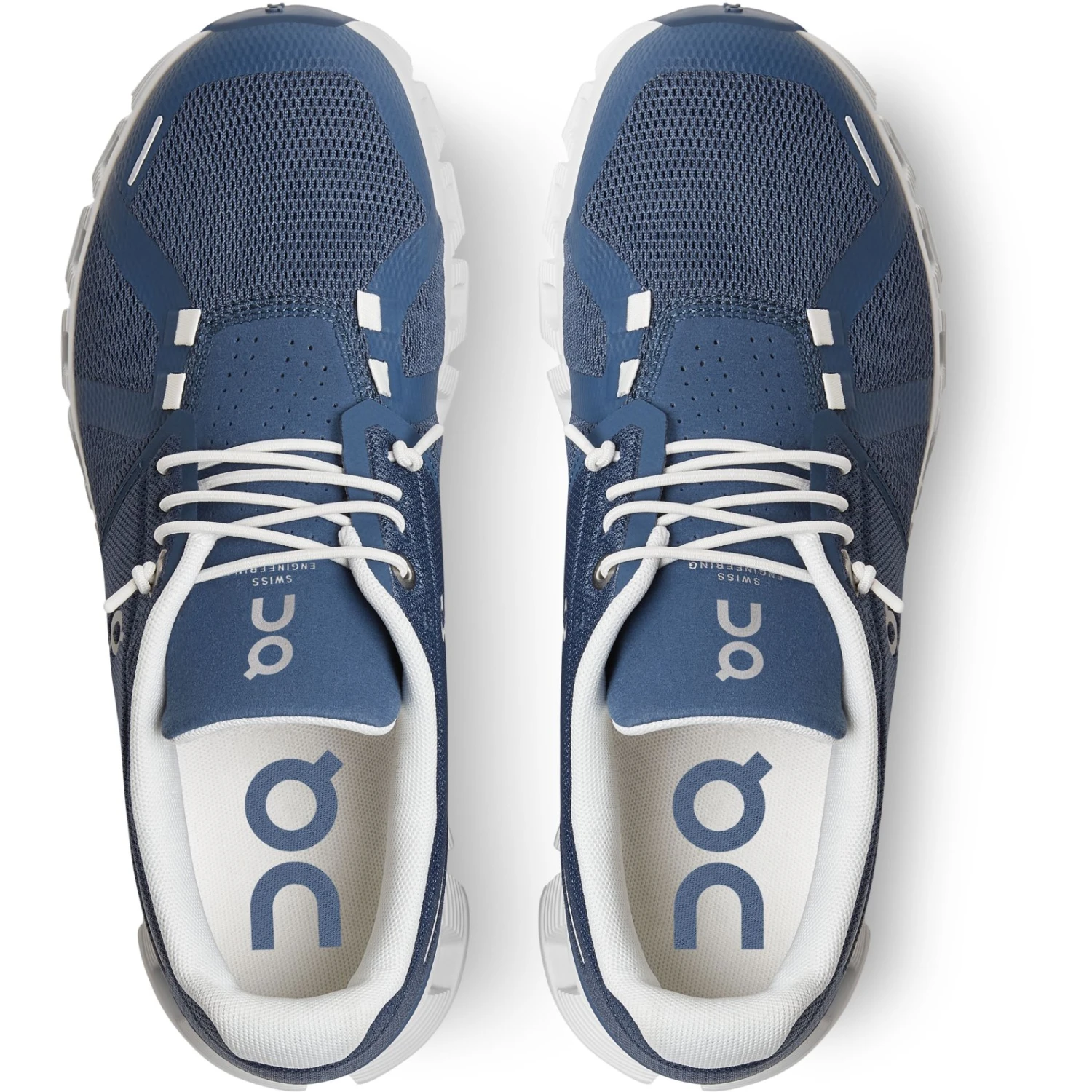 On Running On Cloud 5 Damesschoenen - Denim & White 5 On Running On Cloud 5 Damesschoenen - Denim & White - Afbeelding 3