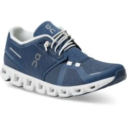 On Running On Cloud 5 Damesschoenen - Denim & White 13 On Running On Cloud 5 Damesschoenen - Denim & White -On Running Winkel on cloud 5 women running shoe denim white 6 1143328