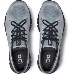 On Running On Cloud X 3 Hardloopschoenen - Glacier & Iron -On Running Winkel on cloud x 3 running shoe glacier iron 3 1541391