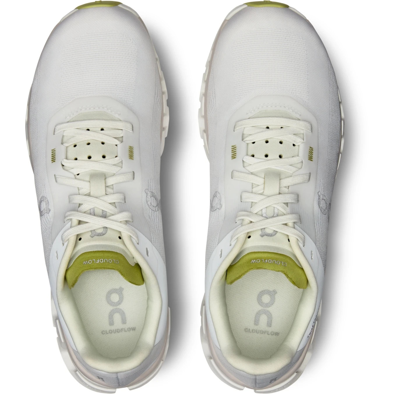 On Running On Cloudflow 4 Dames Hardloopschoenen - White & Sand 6 On Running On Cloudflow 4 Dames Hardloopschoenen - White & Sand - Afbeelding 4