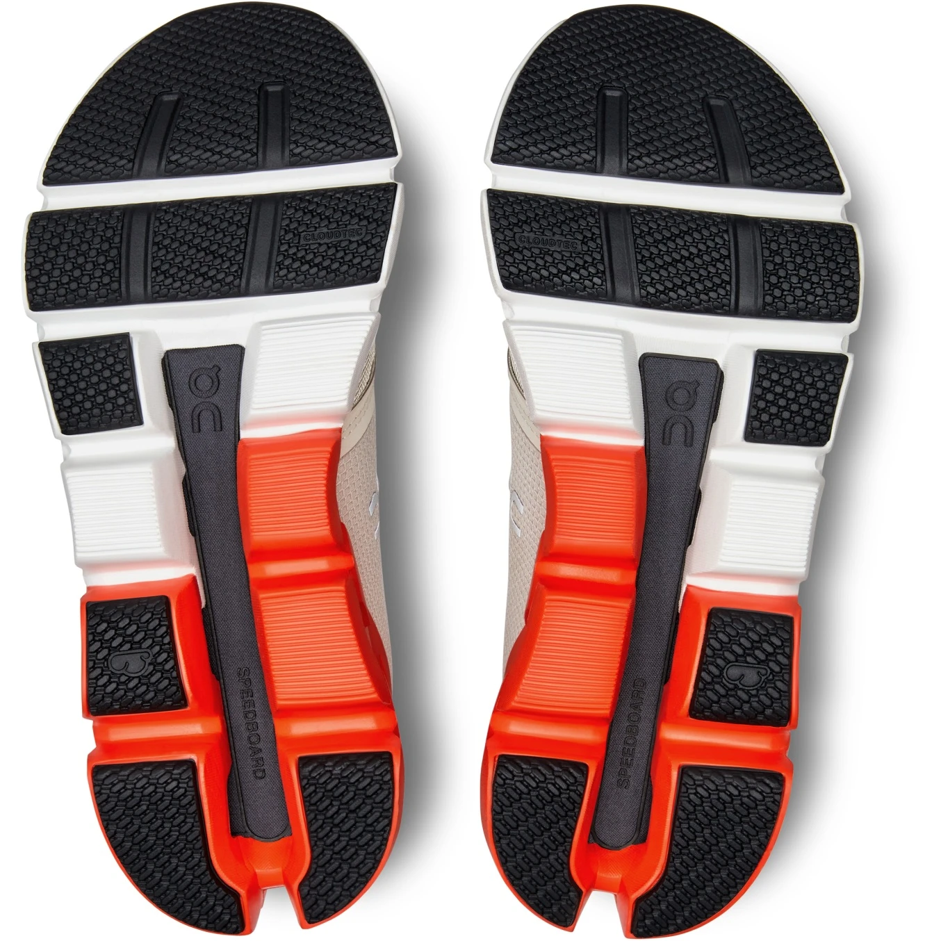 On Running On Cloudflyer 4 Dames Hardloopschoenen - Sand & Flame 4 On Running On Cloudflyer 4 Dames Hardloopschoenen - Sand & Flame - Afbeelding 2