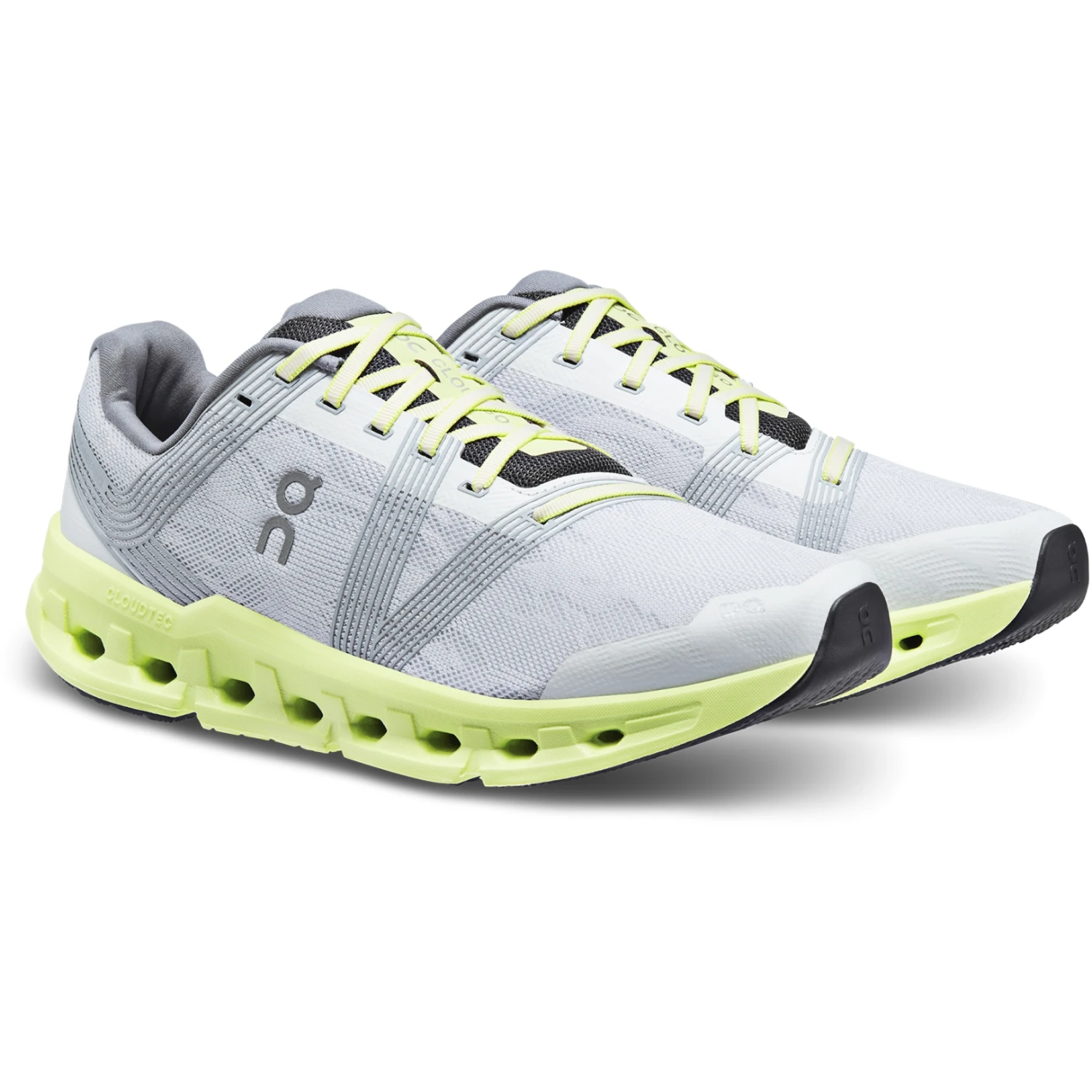 On Running On Cloudgo Hardloopschoenen - Frost & Hay 3 On Running On Cloudgo Hardloopschoenen - Frost & Hay