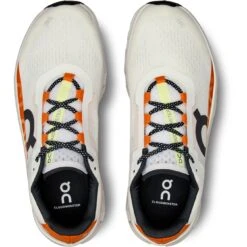 On Running On Cloudmonster Hardloopschoenen - Undyed-White & Flame -On Running Winkel on cloudmonster men running shoe undyyed white flame 3 1531544