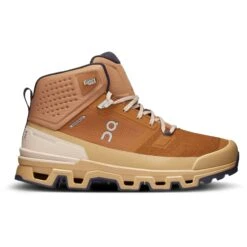 On Running On Cloudrock 2 Waterproof Wandelboots - Almond & Dune -On Running Winkel on cloudrock 2 waterproof men speed hiking shoe black eclipse 2 1521422