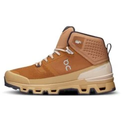 On Running On Cloudrock 2 Waterproof Wandelboots - Almond & Dune -On Running Winkel on cloudrock 2 waterproof men speed hiking shoe black eclipse 5 1521421