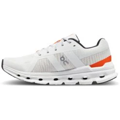 On Running On Cloudrunner Wide Hardloopschoenen - Undyed-White & Flame -On Running Winkel on cloudrunner wide men running shoe undyed white flame 2 1522895