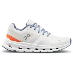 On Running On Cloudrunner Wide Dames Hardloopschoenen - Undyed-White & Flame -On Running Winkel on cloudrunner wide women running shoe undyed white flame 3 1522879