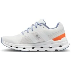 On Running On Cloudrunner Wide Dames Hardloopschoenen - Undyed-White & Flame -On Running Winkel on cloudrunner wide women running shoe undyed white flame 4 1522880