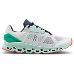 On Running On Cloudstratus Running Shoe - Undyed-White & Creek -On Running Winkel on cloudstratus running shoe undyed white creek 5 1456049