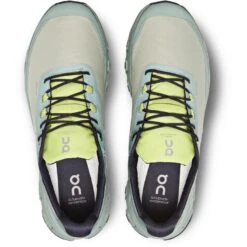 On Running On Cloudvista Waterproof Trail Hardloopschoenen - Chalk & Moss -On Running Winkel on cloudvista waterproof trailrunning shoe chalk moss 4 1460418