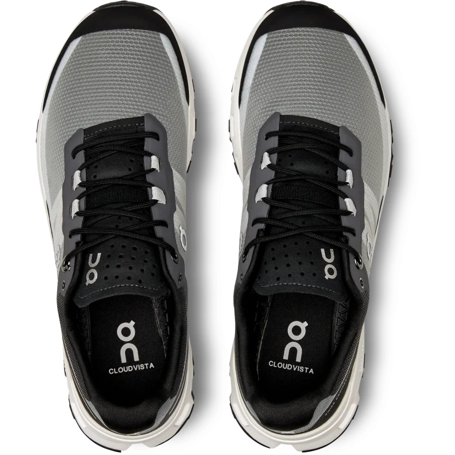 On Running On Cloudvista Dames Trail Hardloopschoenen - Zwart & Wit 6 On Running On Cloudvista Dames Trail Hardloopschoenen - Zwart & Wit - Afbeelding 4