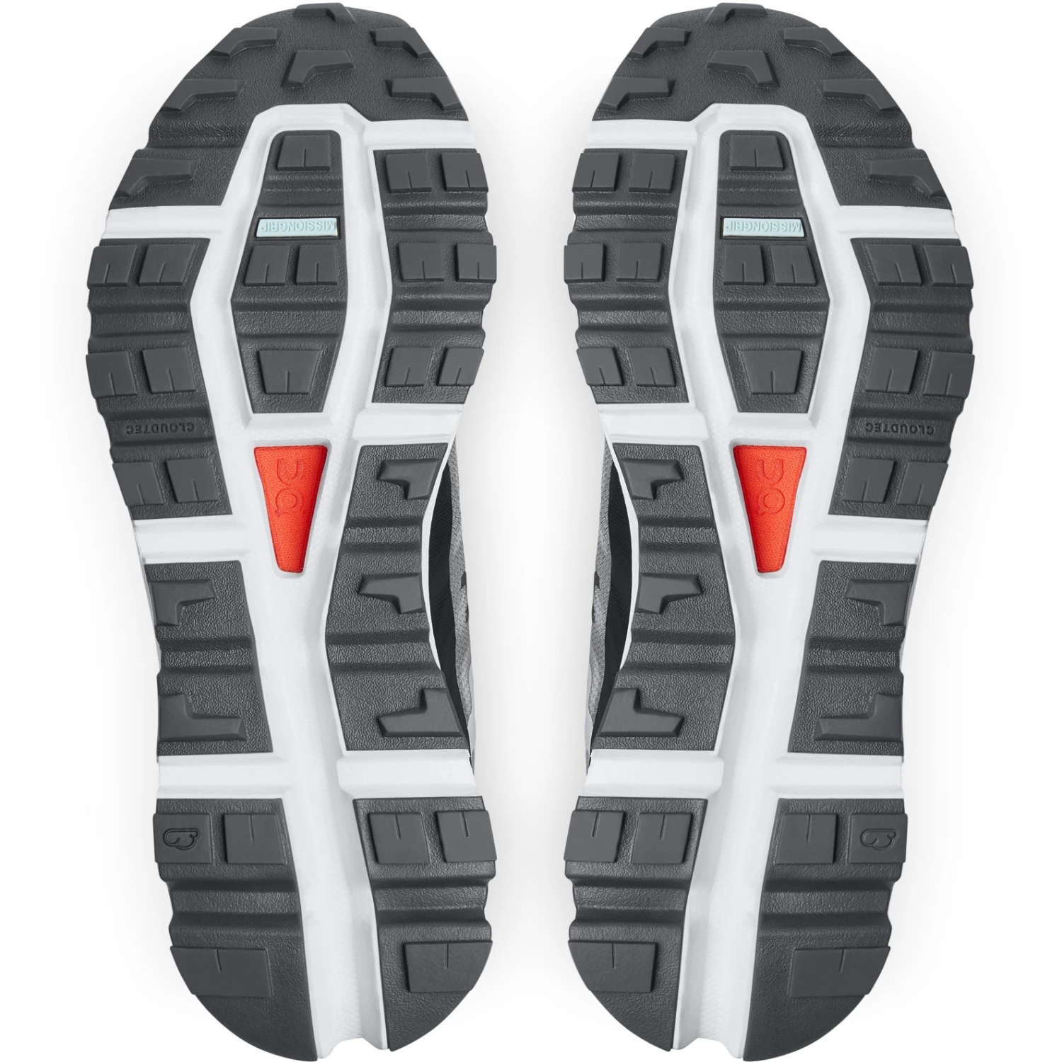 On Running On Cloudvista Dames Trail Hardloopschoenen - Glacier & Black 6 On Running On Cloudvista Dames Trail Hardloopschoenen - Glacier & Black - Afbeelding 4