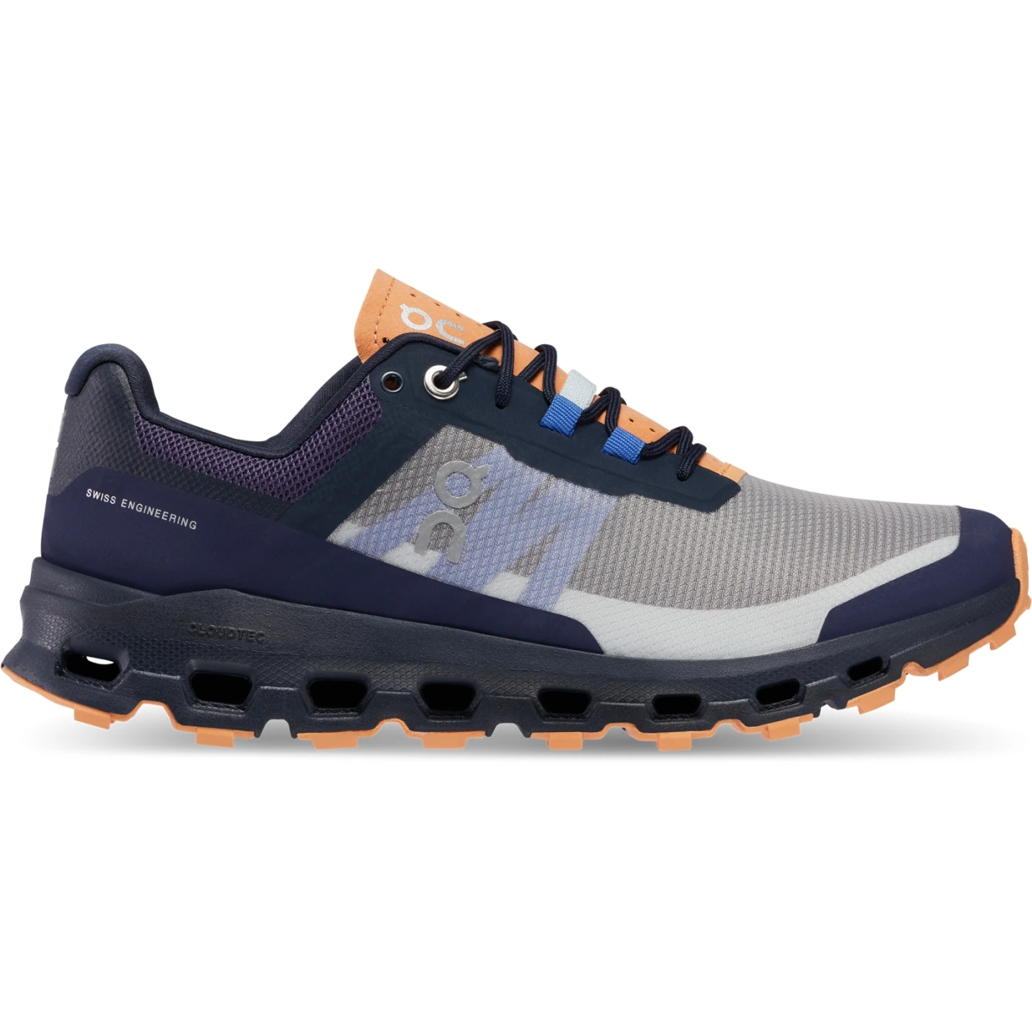 On Running On Cloudvista Dames Trail Hardloopschoenen - Midnight & Copper 3 On Running On Cloudvista Dames Trail Hardloopschoenen - Midnight & Copper