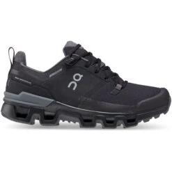On Running On Cloudwander Waterproof Dames Wandelschoenen - Black & Eclipse