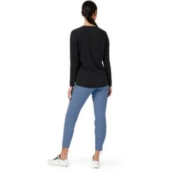 On Running On Comfort Long-T Women Long Sleeve Running Shirt - Black -On Running Winkel on comfort long t women long sleeve running shirt black 4 948953