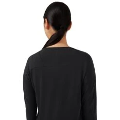 On Running On Comfort Long-T Women Long Sleeve Running Shirt - Black -On Running Winkel on comfort long t women long sleeve running shirt black 5 948954