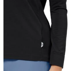 On Running On Comfort Long-T Women Long Sleeve Running Shirt - Black -On Running Winkel on comfort long t women long sleeve running shirt black 6 948955
