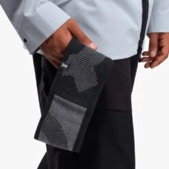 On Running On Explorer Merino Headband - Rock & Black -On Running Winkel on explorer merino headband rock black 5 1336999