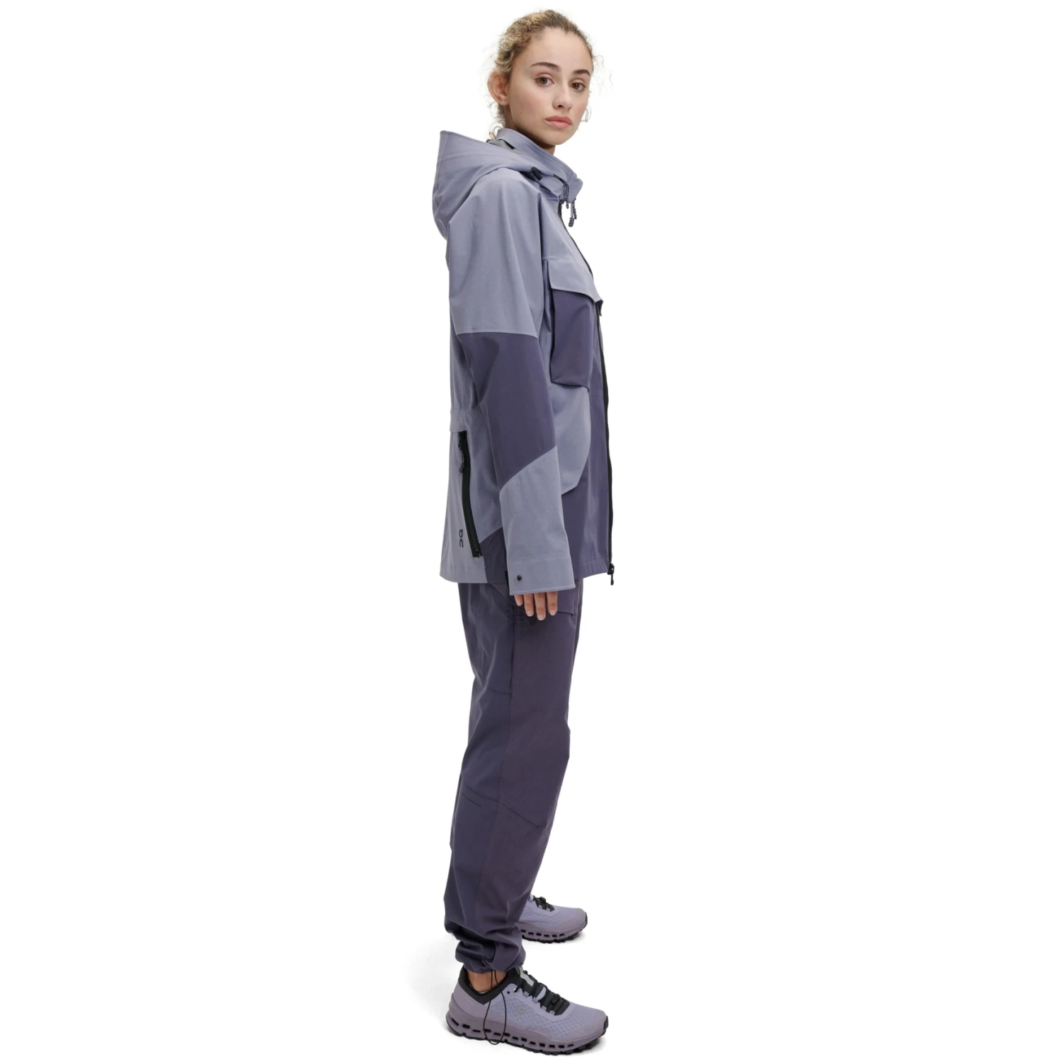 On Running On Explorer Jacket Women - Granite & Flint 4 On Running On Explorer Jacket Women - Granite & Flint - Afbeelding 2