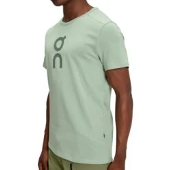 On Running On Graphic-T Heren T-Shirt - Moss -On Running Winkel on graphic t men t shirt moss 4 1425732