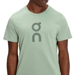 On Running On Graphic-T Heren T-Shirt - Moss -On Running Winkel on graphic t men t shirt moss 5 1425733