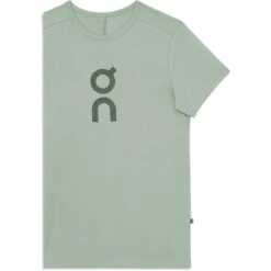 On Running On Graphic-T Heren T-Shirt - Moss -On Running Winkel on graphic t men t shirt moss 7 1425735