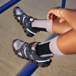 On Running On High Sock Women - Navy & Lilac -On Running Winkel on high sock women navy lilac 2 1031562