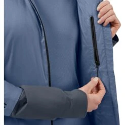 On Running On Insulator Jacket Women - Cerulean & Dark -On Running Winkel on insulator jacket women cerulean dark 9 974284