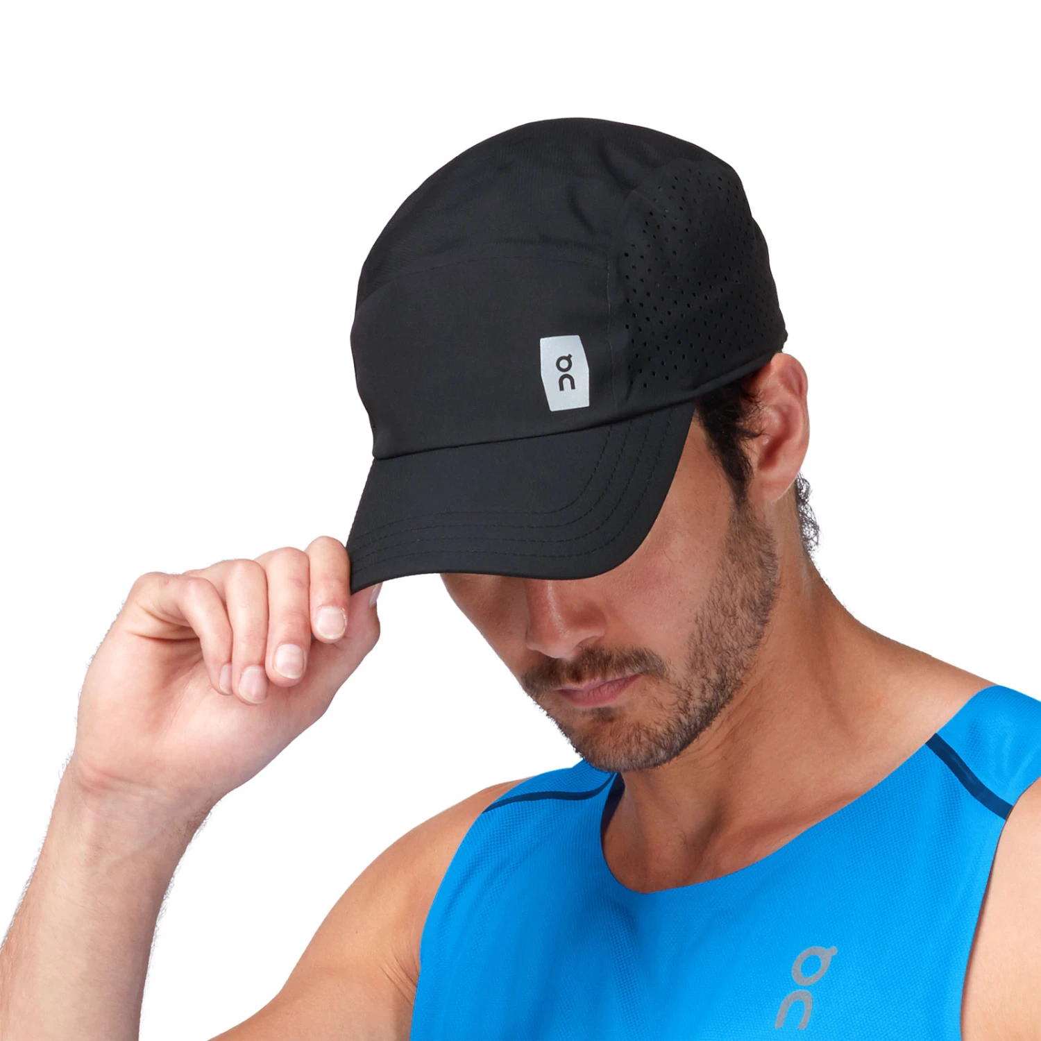 On Running On Lightweight Cap - Black 4 On Running On Lightweight Cap - Black - Afbeelding 2
