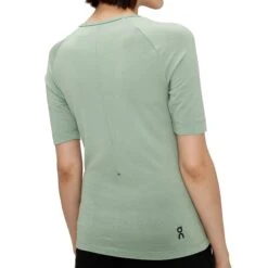 On Running On Merino-T Dames T-Shirt - Moss -On Running Winkel on merino t women moss 5 1426501
